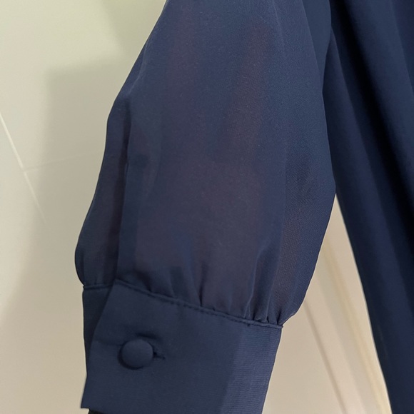 H&M Navy Dress, Size8 - Picture 4 of 5